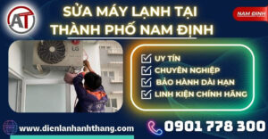 Sửa máy lạnh tại Thành phố Nam Định Điện lạnh Anh Thắng
