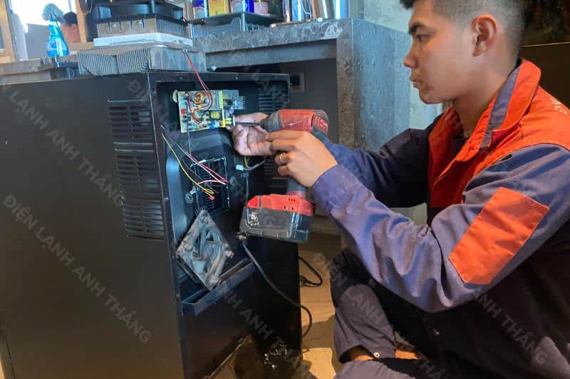 Sửa tủ rượu vang tại tphcm Điện lạnh Anh Thắng