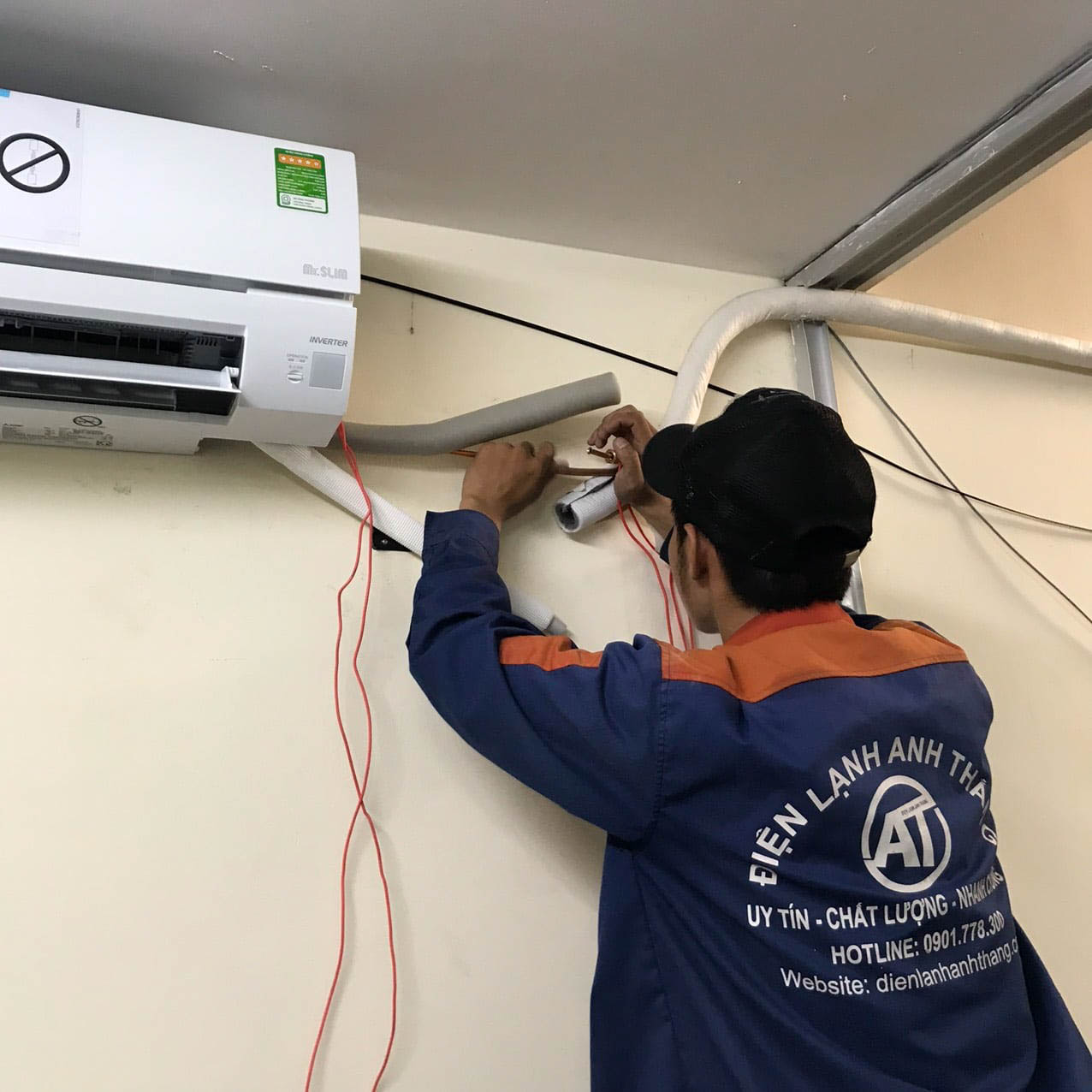 Tháo lắp máy lạnh trang chủ DLAT