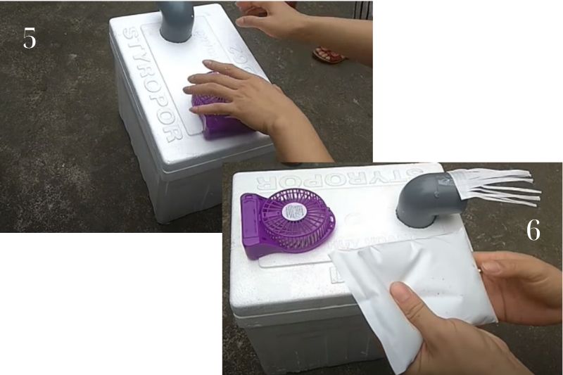 Tip: Cách Làm Máy Lạnh Mini Tự Chế Đơn Giản Ngay Tại Nhà 2025 cho đá vào thùng