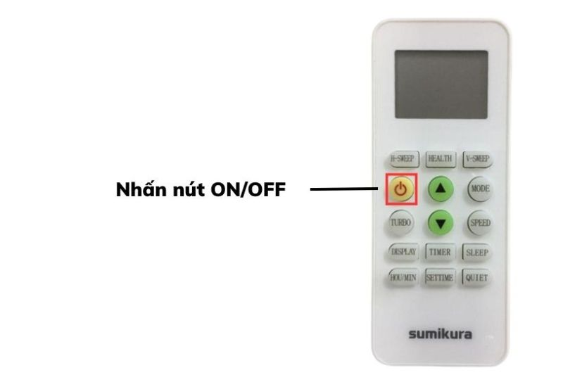Cách Sử Dụng Điều Khiển Máy Lạnh Sumikura Được Chi Tiết Nhất 2025 khởi động sumikura