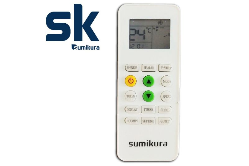 Cách Sử Dụng Điều Khiển Máy Lạnh Sumikura Được Chi Tiết Nhất 2025 remote sumikura