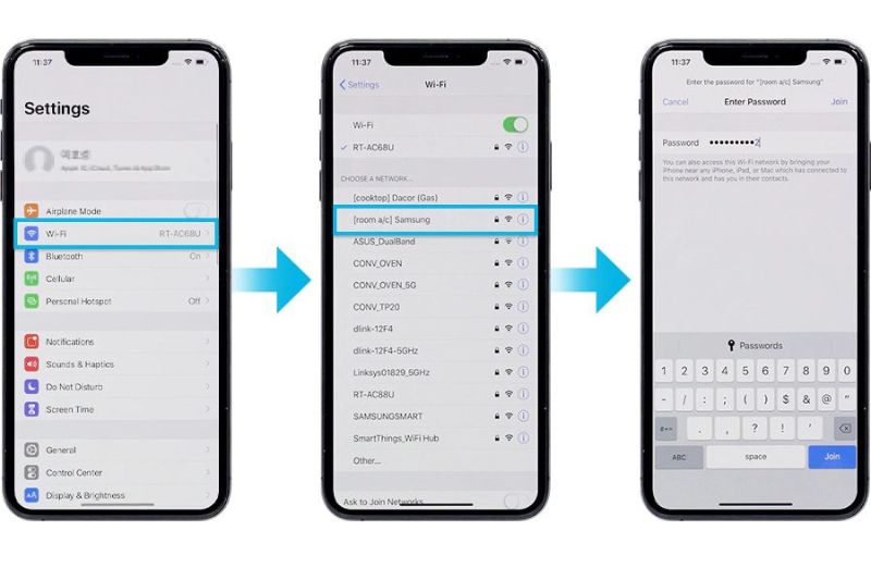 Cách Kết Nối Điện Thoại Với Máy Lạnh Samsung Chính Xác Nhất 2025 nhập mật khẩu