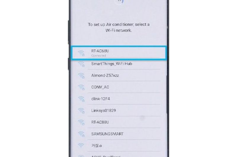 Cách Kết Nối Điện Thoại Với Máy Lạnh Samsung Chính Xác Nhất 2025 nhập wifi