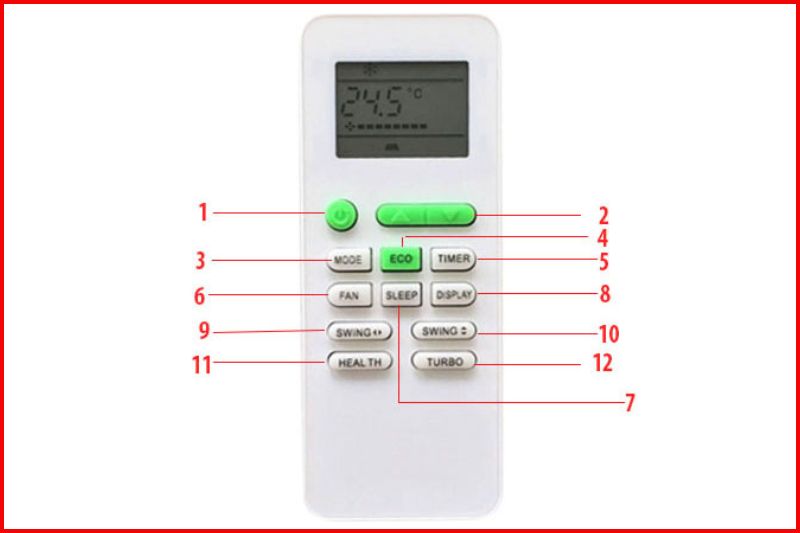 Tổng Hợp Cách Điều Chỉnh Máy Lạnh TCL Đúng Cách Bạn Nên Biết 2025 remote tcl