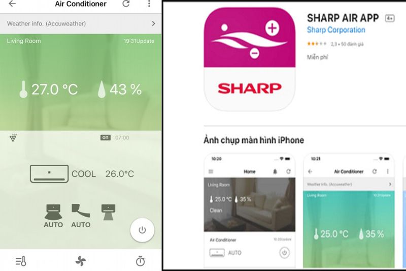 sharp air app