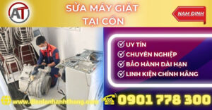 Sửa máy giặt tại Cồn Điện lạnh Anh Thắng