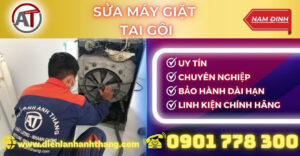 Sửa máy giặt tại Gôi Điện lạnh Anh Thắng
