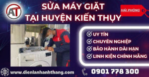 Sửa máy giặt tại Huyện Tiên Lãng Điện lạnh Anh Thắng
