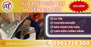 Sửa máy giặt tại Huyện Kim Bôi Điện lạnh Anh Thắng