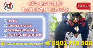 Sửa máy giặt tại Huyện Lục Nam Điện lạnh Anh Thắng