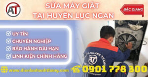 Sửa máy giặt tại Huyện Lục Ngạn Điện lạnh Anh Thắng