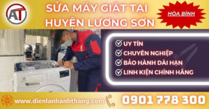 Sửa máy giặt tại Huyện Lương Sơn Điện lạnh Anh Thắng