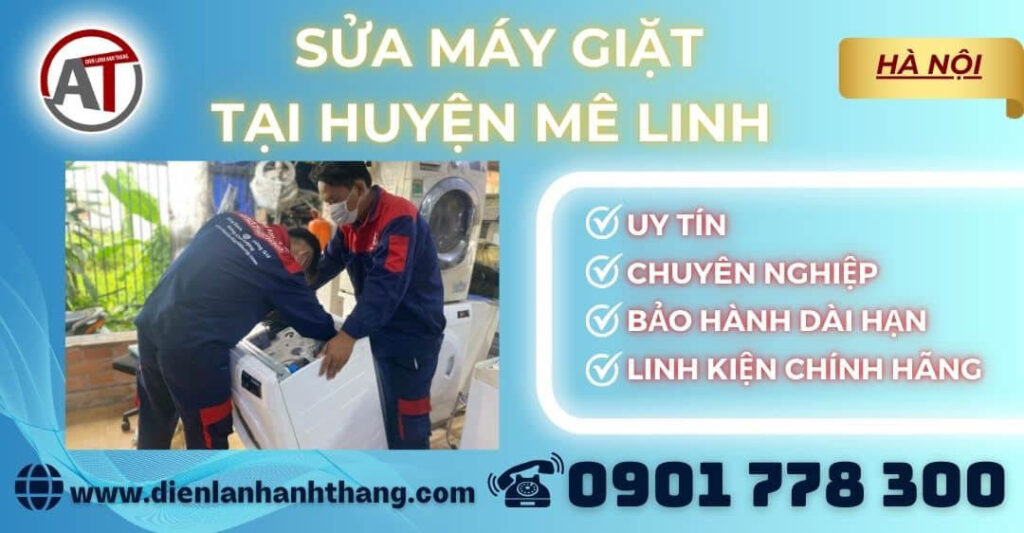 Sửa máy giặt tại Huyện Mê Linh Điện lạnh Anh Thắng