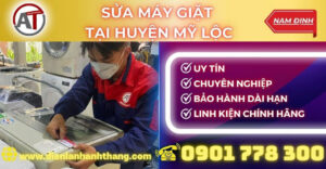 Sửa máy giặt tại Huyện Mỹ Lộc Điện lạnh Anh Thắng