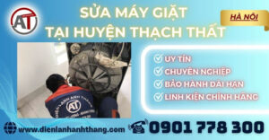 Sửa máy giặt tại Huyện Thạch Thất Điện lạnh Anh Thắng