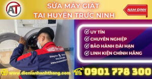 Sửa máy giặt tại Huyện Trực Ninh Điện lạnh Anh Thắng