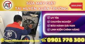 Sửa máy giặt tại Huyện Xuân Trường Điện lạnh Anh Thắng
