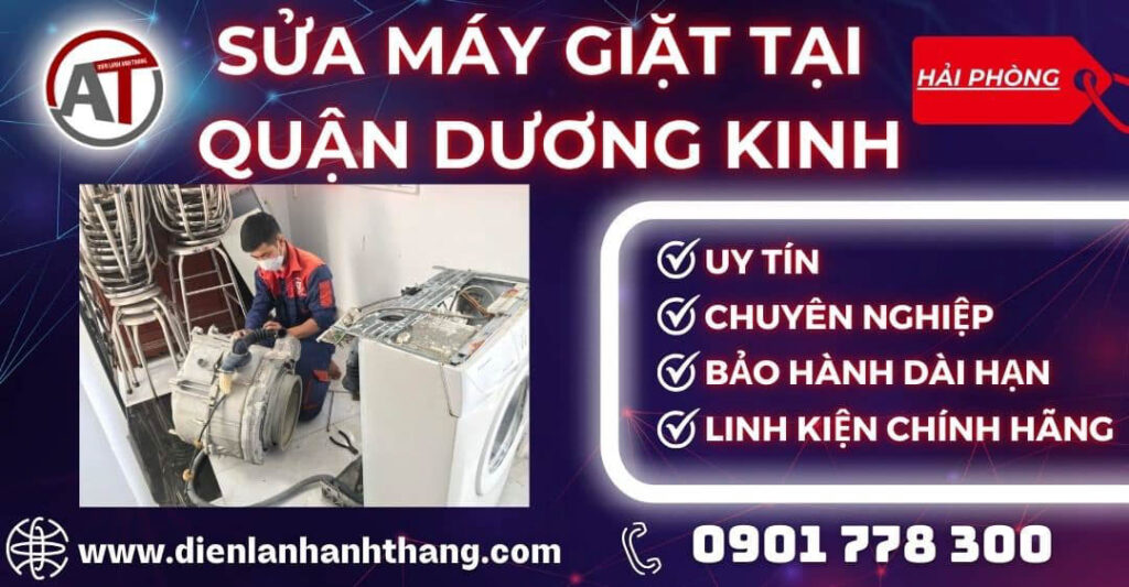 Sửa máy giặt tại Quận Dương Kinh Điện lạnh Anh Thắng