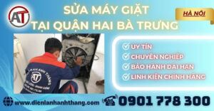 Sửa máy giặt tại Quận Hai Bà Trưng Điện lạnh Anh Thắng
