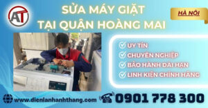 Sửa máy giặt tại Quận Hoàng Mai Điện lạnh Anh Thắng