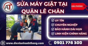 Sửa máy giặt tại Quận Lê Chân Điện lạnh Anh Thắng