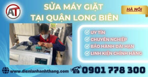 Sửa máy giặt tại Quận Long Biên Điện lạnh Anh Thắng