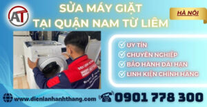 Sửa máy giặt tại Quận Nam Từ Liêm Điện lạnh Anh Thắng