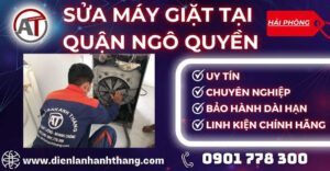 Sửa máy giặt tại Quận Ngô Quyền Điện lạnh Anh Thắng