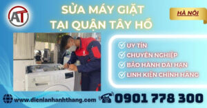 Sửa máy giặt tại Quận Tây Hồ Điện lạnh Anh Thắng