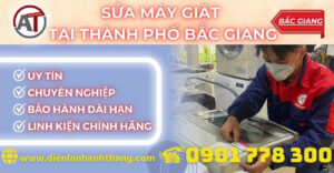 Sửa máy giặt tại Thành phố Bắc Giang Điện lạnh Anh Thắng