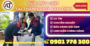 Sửa máy giặt tại Thành phố Nam Định Điện lạnh Anh Thắng