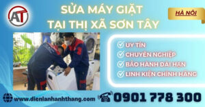 Sửa máy giặt tại Thị Xã Sơn Tây Điện lạnh Anh Thắng