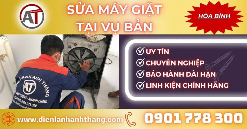 Sửa máy giặt tại Vụ Bản Điện lạnh Anh Thắng