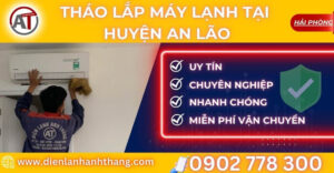 tháo lắp máy lạnh tại Huyện An Lão Điện lạnh Anh Thắng