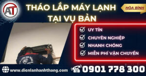 Tháo Lắp máy lạnh tại Vụ Bản Điện lạnh Anh Thắng