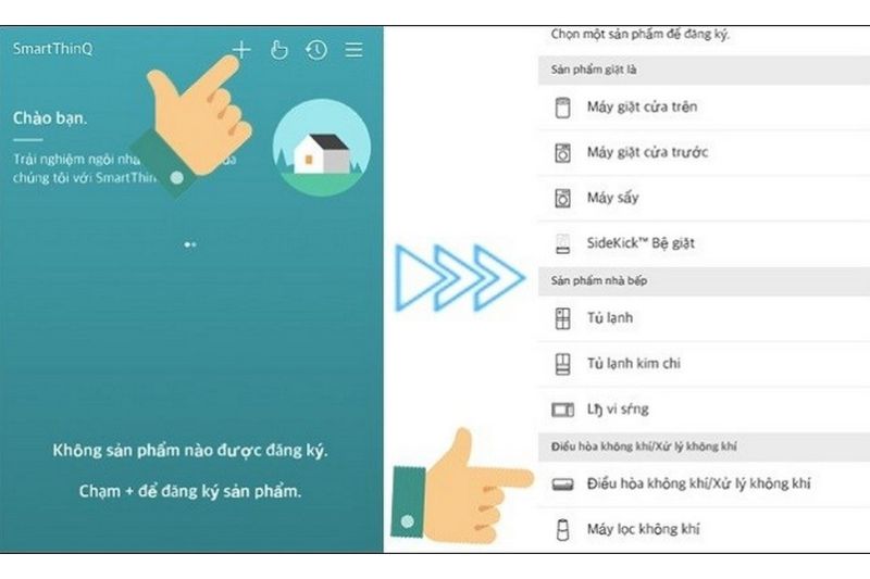 Cách Kết Nối Điện Thoại Với Máy Lạnh LG Chính Xác Chi Tiết 2025 thêm máy lạnh
