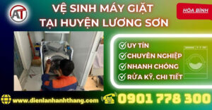 Vệ sinh máy giặt tại Huyện Lương Sơn Điện lạnh Anh Thắng