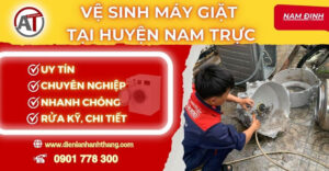 Vệ sinh máy giặt tại Huyện Nam Trực Điện lạnh Anh Thắng