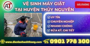 vệ sinh máy giặt tại Huyện Thủy Nguyên Điện lạnh Anh Thắng