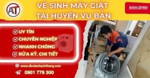 Vệ sinh máy giặt tại Huyện Vụ Bản Điện lạnh Anh Thắng