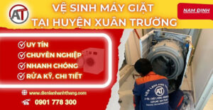 Vệ sinh máy giặt tại Huyện Xuân Trường Điện lạnh Anh Thắng
