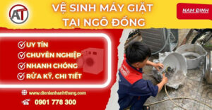 Vệ sinh máy giặt tại Ngô Đồng Điện lạnh Anh Thắng