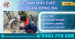 Vệ sinh máy giặt tại Quận Đống Đa Điện lạnh Anh Thắng
