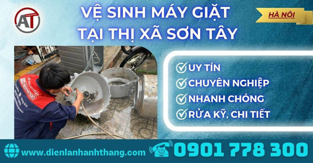vệ sinh máy giặt tại Huyện An Dương Điện lạnh Anh Thắng
