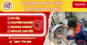 Vệ sinh máy giặt tại Thịnh Long Điện lạnh Anh Thắng