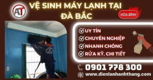 Vệ sinh máy lạnh tại Đà Bắc Điện lạnh Anh Thắng