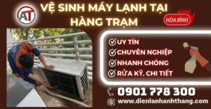 Vệ sinh máy lạnh tại Hàng Trạm Điện lạnh Anh Thắng