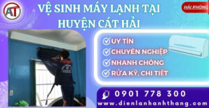 vệ sinh máy lạnh tại Huyện Cát Hải Điện lạnh Anh Thắng