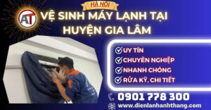 Vệ sinh máy lạnh tại Huyện Gia Lâm Điện lạnh Anh Thắng